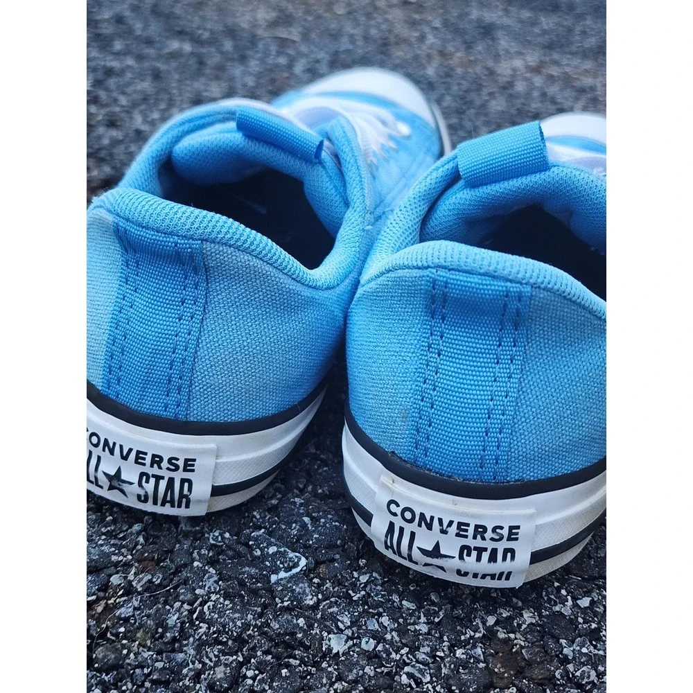 Converse Chuck Taylor All Star Rave Ox Blue Low Top Sneakers Youth Kids Size 13